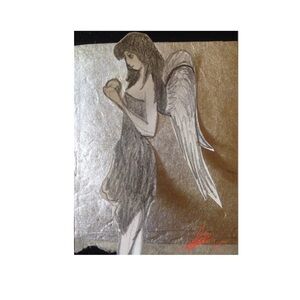 Handmade drawing on paper but as digital art as a print for sale which I made